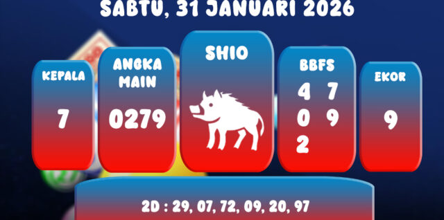 PREDIKSI SINGAPORE POOL 31 JANUARI 2026
