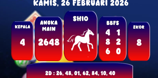 PREDIKSI CAMBODIA POOL 26 FEBRUARI 2026