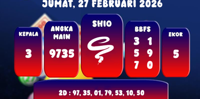 PREDIKSI CAMBODIA POOL 27 FEBRUARI 2026