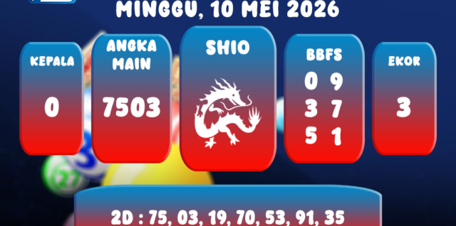 PREDIKSI SINGAPORE POOL 10 MEI 2026